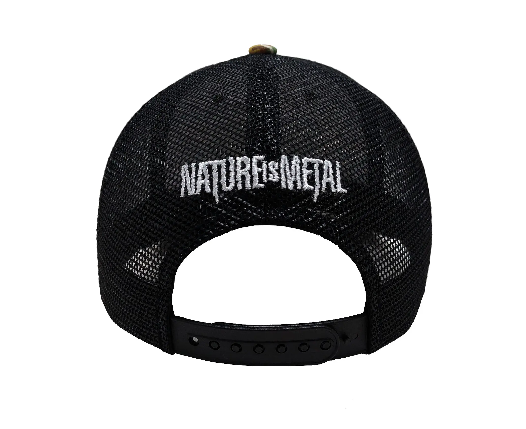 Camo Leather Patch Logo Hiphop Wholesale Products Trucker Hat 6-Panel Curved Brim High Quality Gorras Sports Cap Trucker Hat 4