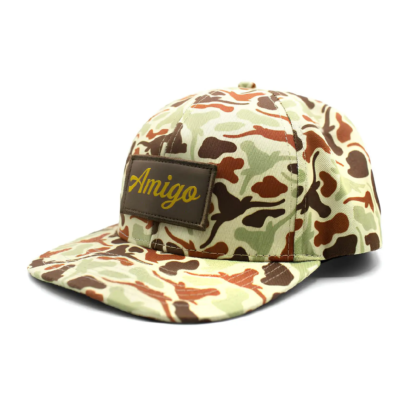 Camouflage Baseball Cap With Custom Logo Outdoor Fishing Hunting High Quality Hiphop Fashion 6 Panels Baseball Cap for Man Women 2