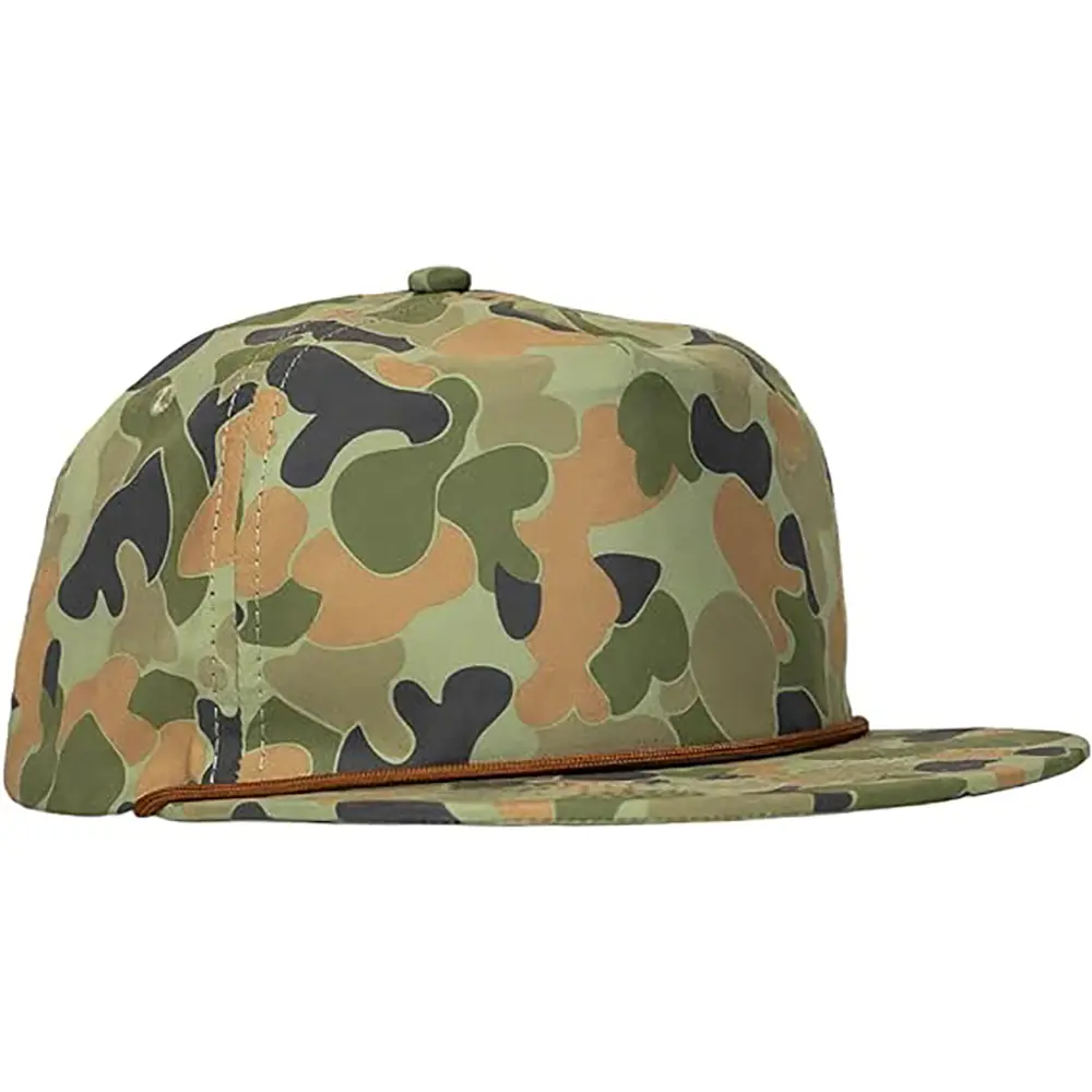 Camouflage Oem Custom High Quality 3d Snapback Cap and Hat Custom Baseball Cap Hat 2