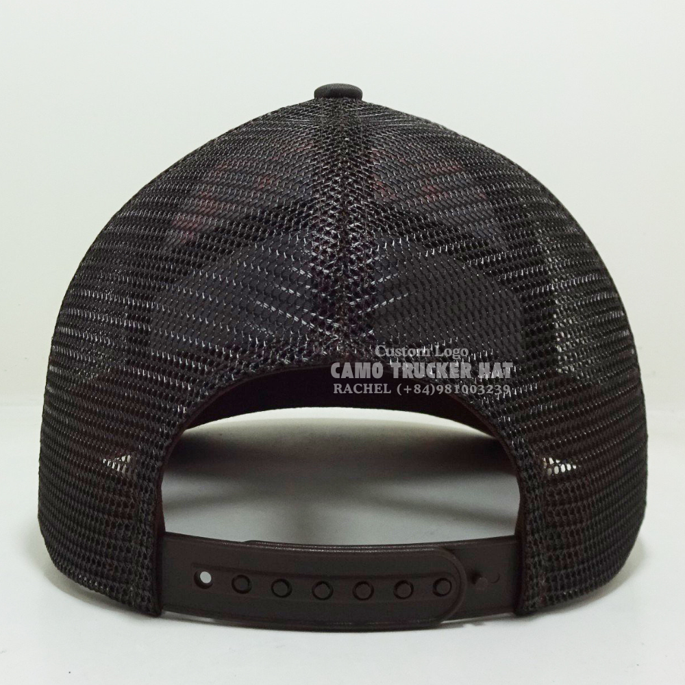 Camouflage Trucker Hats 7 Panel Curved Brim Structured Adjustable Snapback Closure American Styles Hunting Vietnam Promotions 7