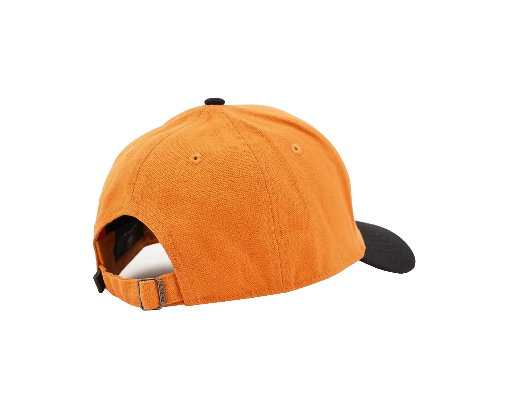 Canvas 2 Tone Baseball Cap with Custom Logo 6 Panel High Quality Outdoor Travel Golf Shade Baseball Cap From Vietnam Supplier 5