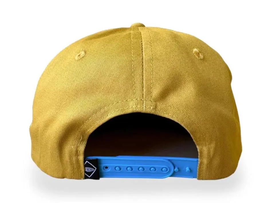Canvas Hat with Rope Custom Embroidery Logo Flat Bill Snapback Caps Vietnam Promotional Dad Hats Cap for Man 5