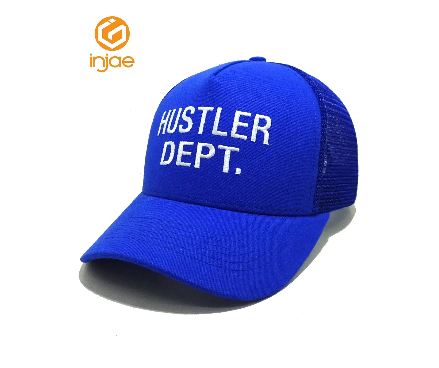 Caps for Unisex New Design Customizable High Quality 5 Panel Embroidery Logo Trucker Hat Soft Headwear in Vietnam Factory 1