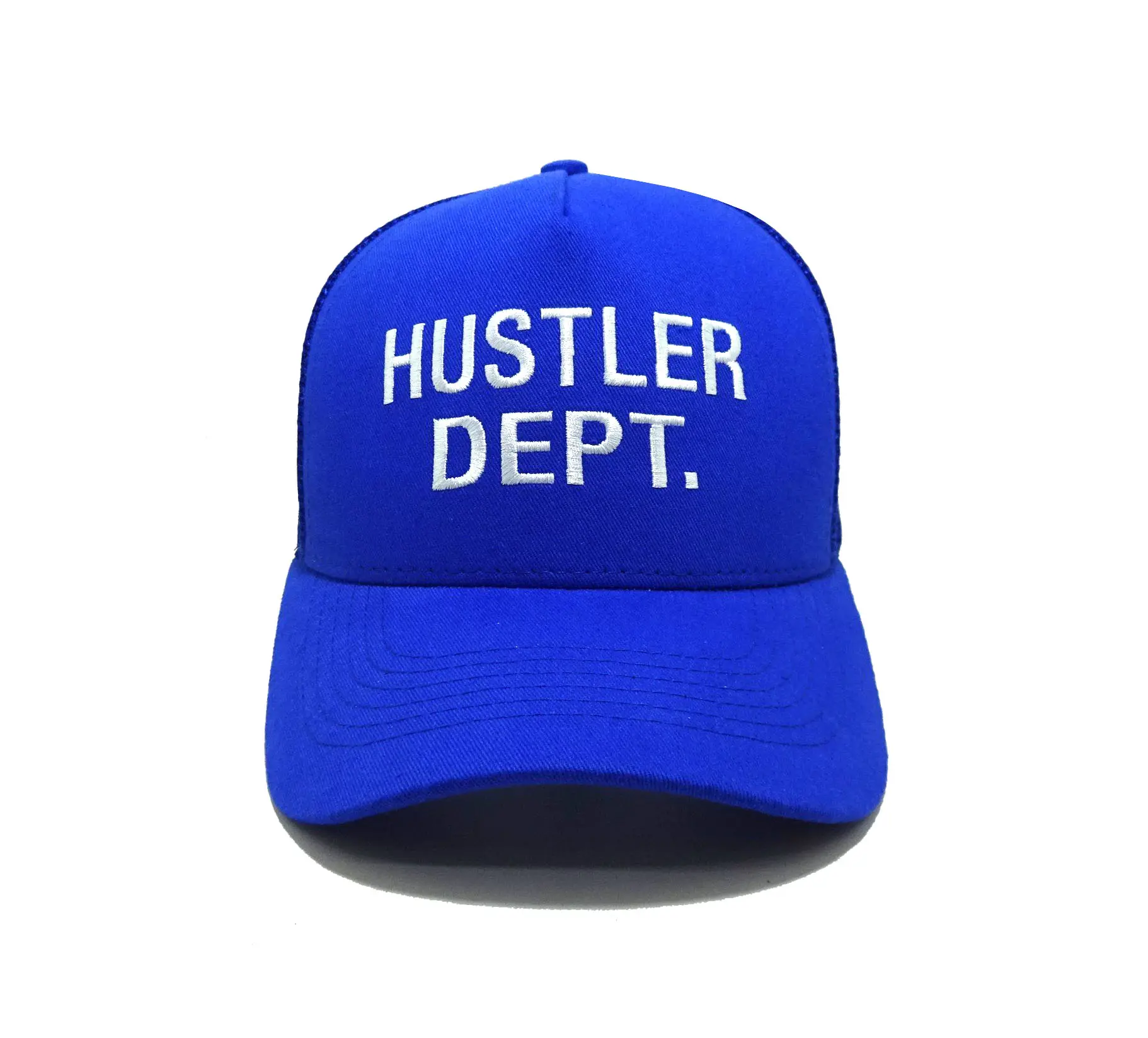 Caps for Unisex New Design Customizable High Quality 5 Panel Embroidery Logo Trucker Hat Soft Headwear in Vietnam Factory 2