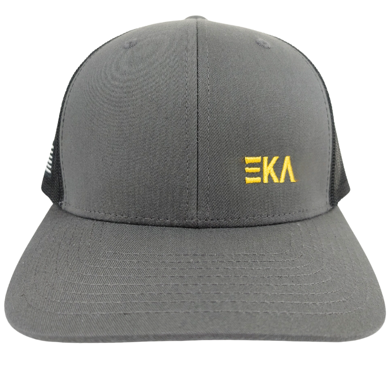 Casual R112 Styles Trucker Hat Minimal Embroidered Logo Slightly Curved Bill Mesh Cap Structured 6 Panel OEM Vietnam Factory L01 2