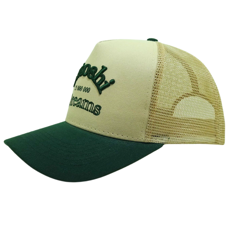 Casual Streetwear Embroidered Trucker Hats with Custom Logo High Profile Adjustable Closure Baseball Caps Vietnam OEM Factory 3