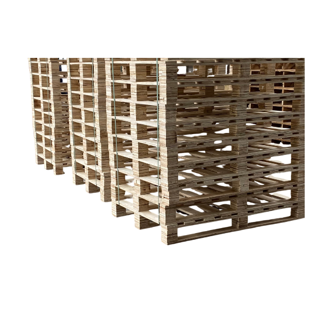 Wooden Pallets In Use High Quality Competitive Price Customized Packaging Ready To Export From Vietnam Manufacturer