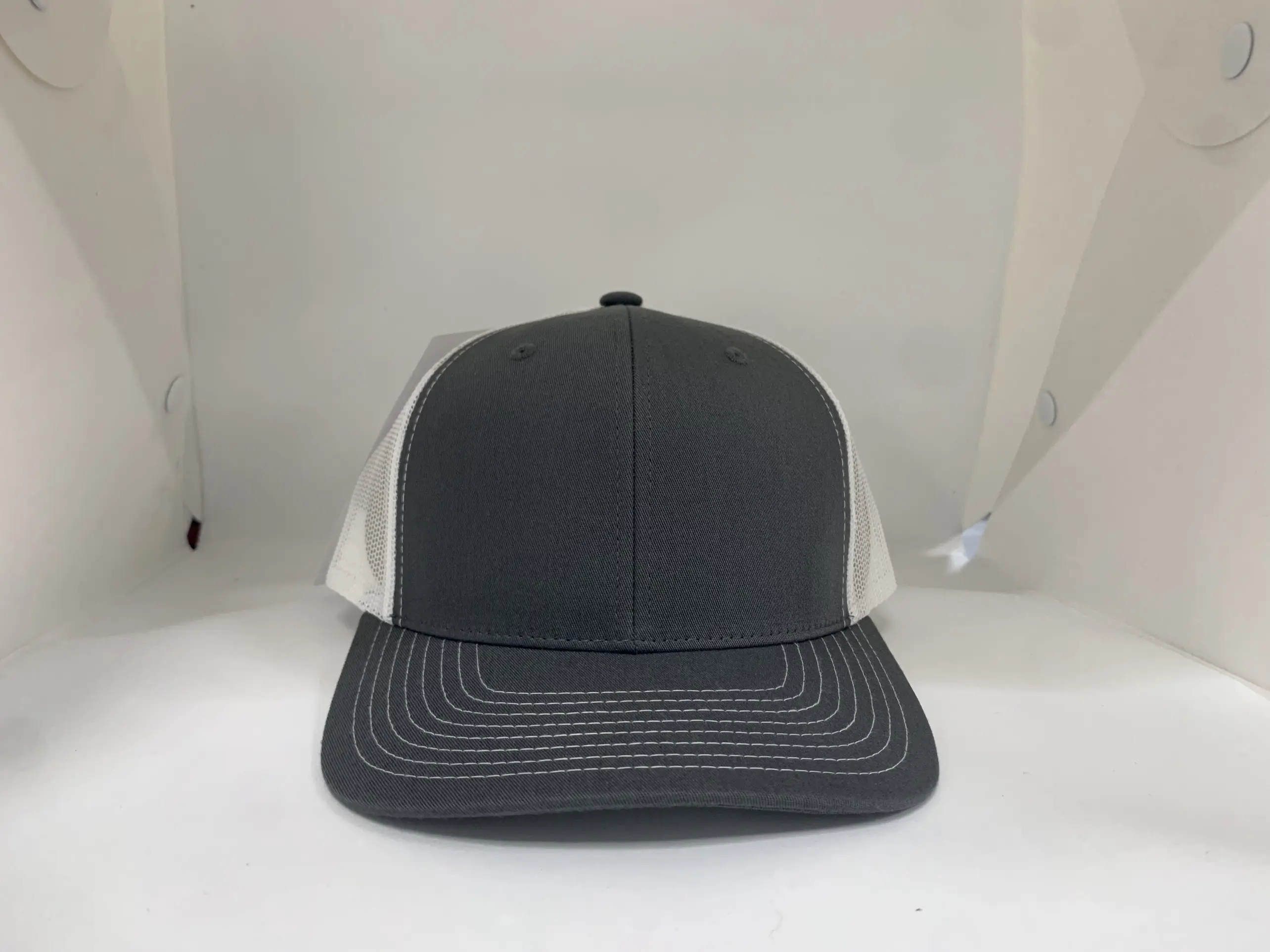 Charcoal/ White Blank Trucker Hats Men Sport Caps Form 6 Panels for Promotional Brand Name Cheap Price in Vietnam 6