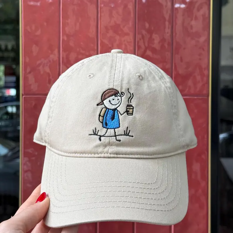 Chill Man Embroidery Baseball Cap Vietnam Made Dad Hat Custom Curved Logo Gorras For Casual Unisex Travel Brand Promotion L01 5