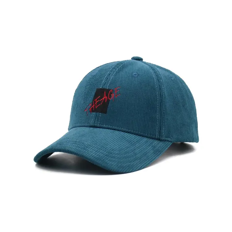 Classic Corduroy Cotton Baseball Cap Vintage Low-key Dad Hat With Adjustable Brass Buckle High Quality Low Profile Baseball Cap 2