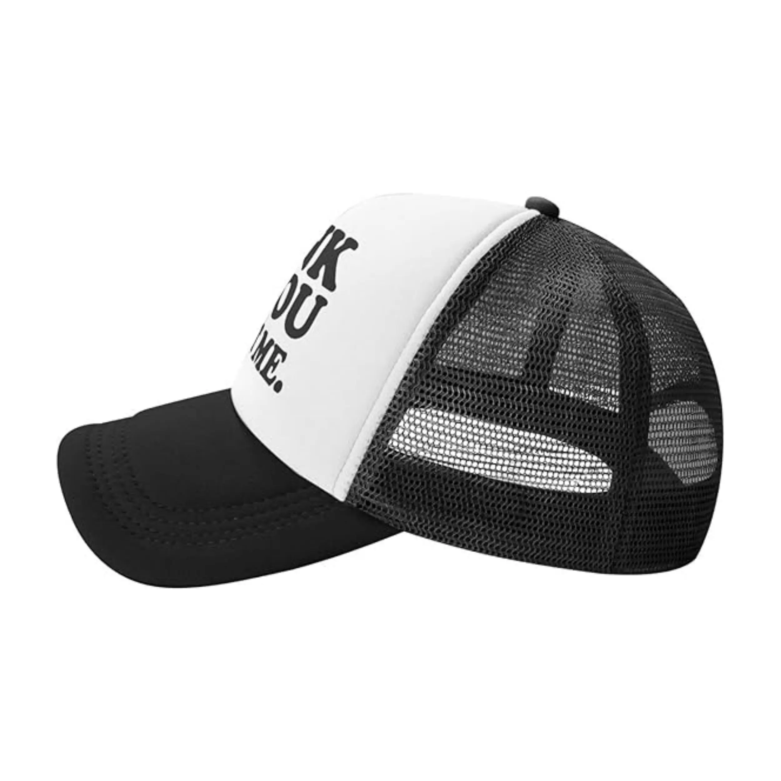 Classic Hip Hop Sports Baseball Cap Faom Puff Print Trucker Hat Screen Logo Sublimation Printing Truckers Cap Hat 4