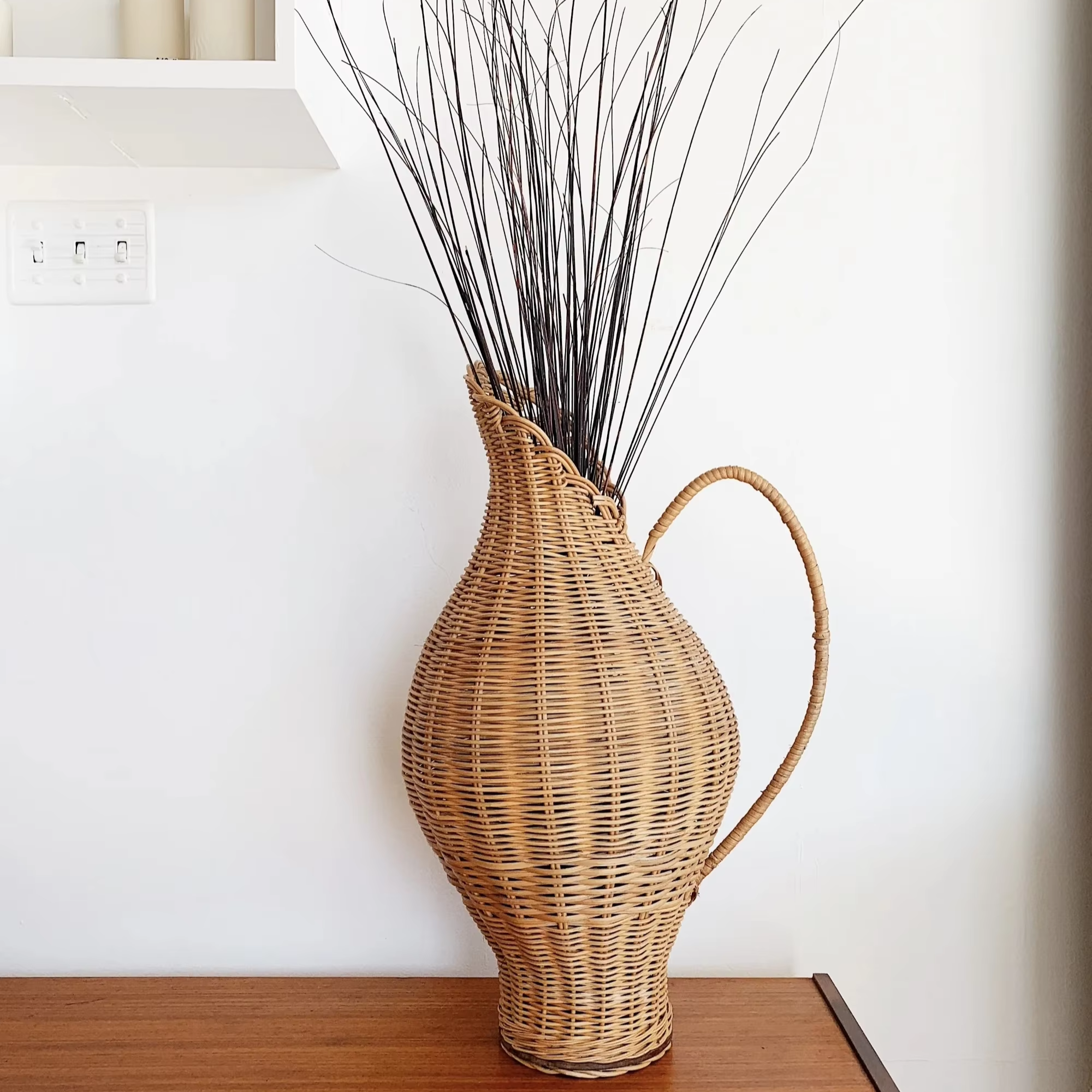 Classic rattan vase Made in Vietnam Ecofriendly material for Home Decor and tableware decoration Wholesale 5