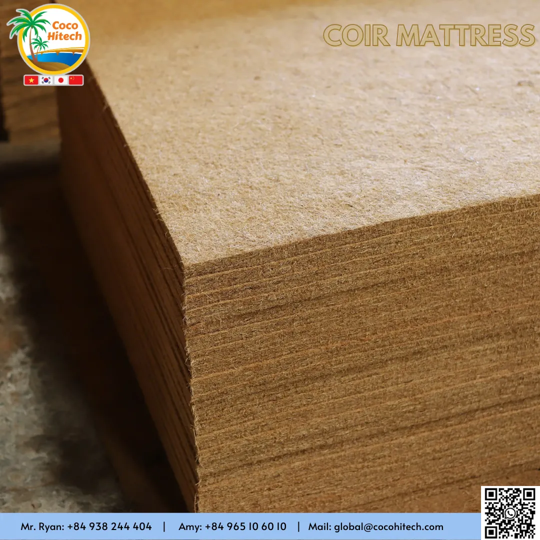COCONUT COIR BOARD USED FOR PRODUCING COIR MATTRESS MADE OF 100% COIR FIBER  3