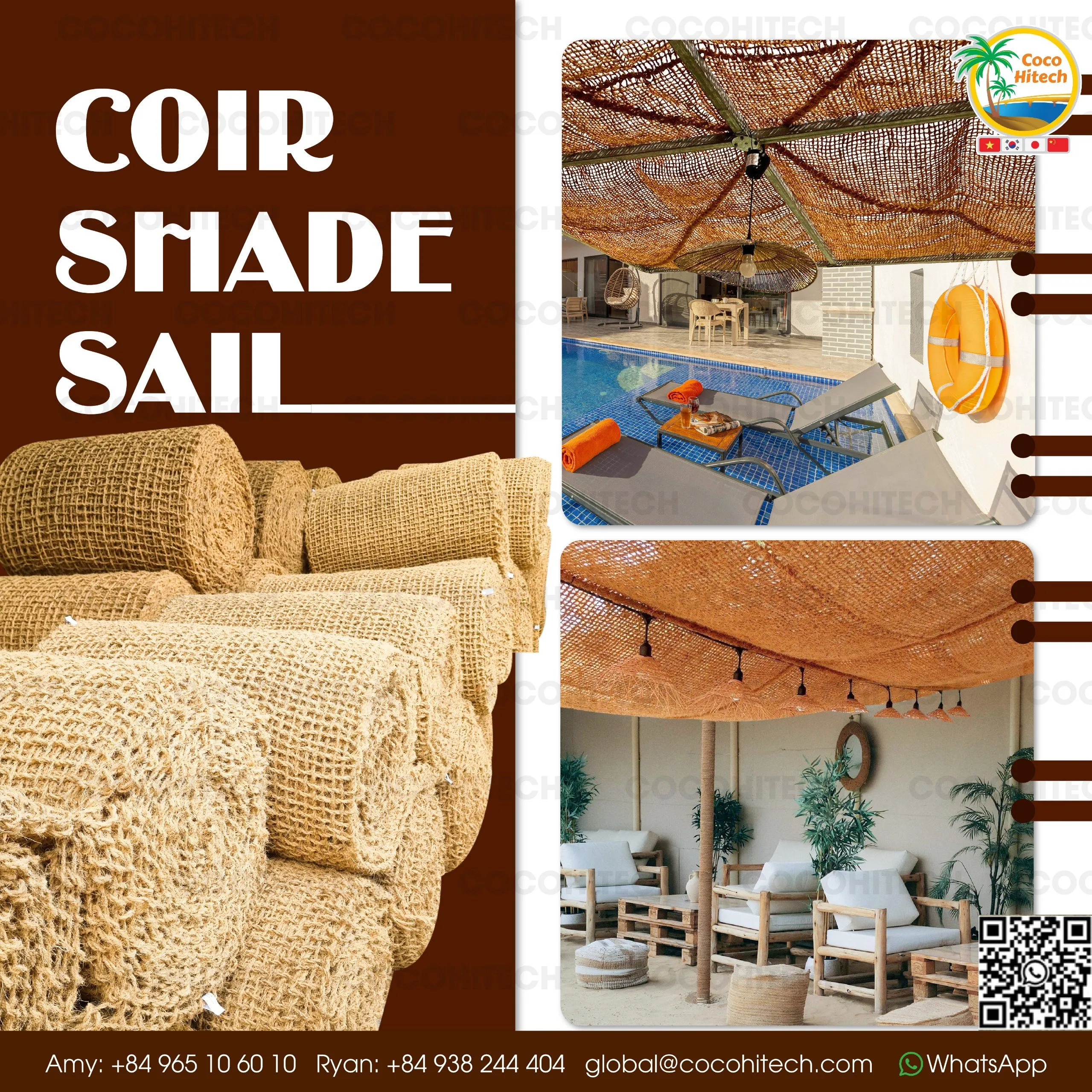 COIR FIBER SHADE SAIL  9