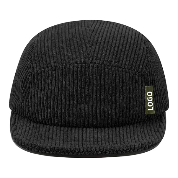 Corduroy 5 Panel Snapback Caps Hats with Rope logo Sport Hats Cap Flat Snapback Hats for Men 4