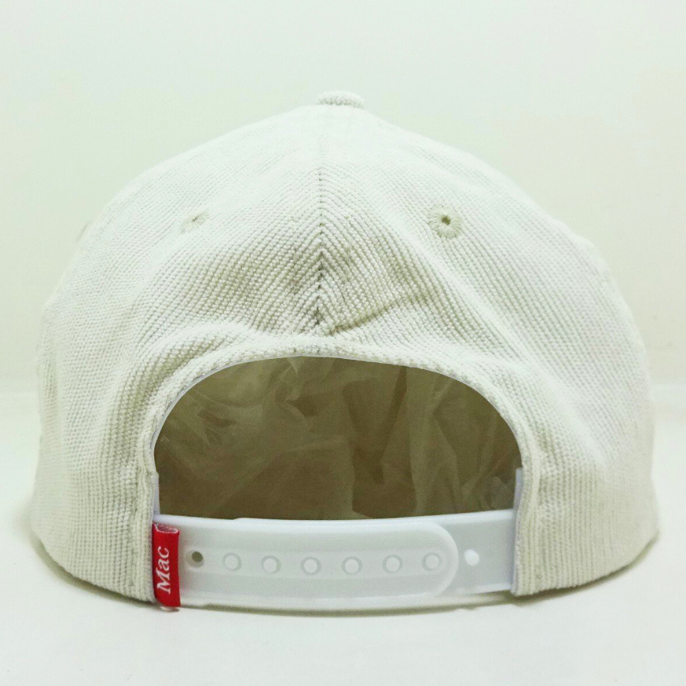 Corduroy 5 Panel Snapback Caps Unstructured Gorras Printed Inner Tapes Adjustable Single Row Buckle Plastic Closure Snap Tag OEM 5