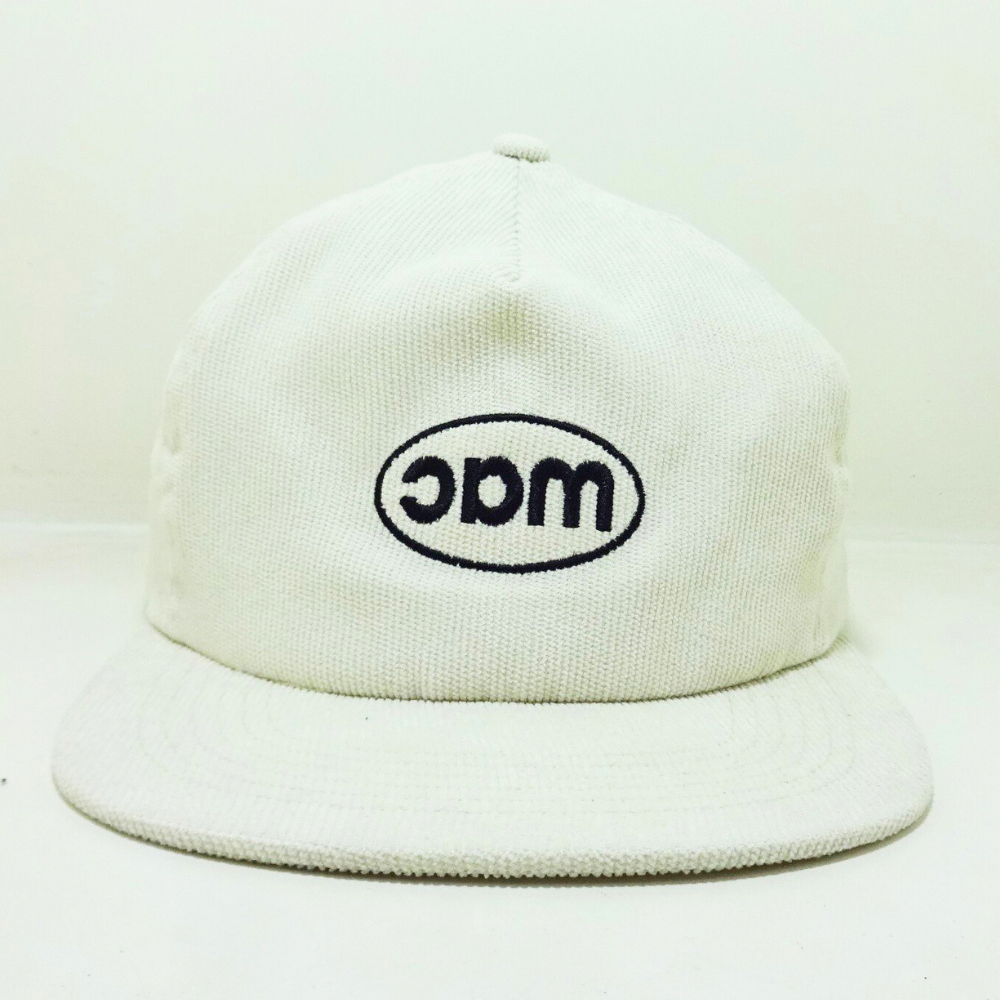 Corduroy 5 Panel Snapback Caps Unstructured Gorras Printed Inner Tapes Adjustable Single Row Buckle Plastic Closure Snap Tag OEM 1