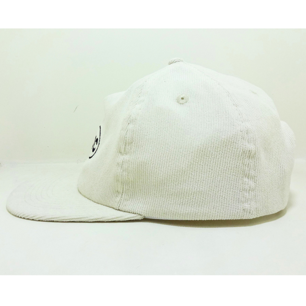 Corduroy 5 Panel Snapback Caps Unstructured Gorras Printed Inner Tapes Adjustable Single Row Buckle Plastic Closure Snap Tag OEM 2