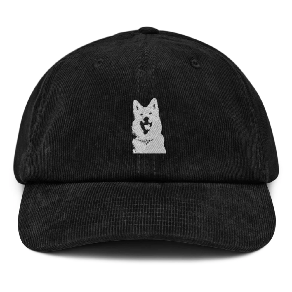 Corduroy Baseball 6 Panel Gorras Dad Hat Unstructured Embroidered Logo On Front Adjustable Strapback Closure Pre Curved Brim OEM 7