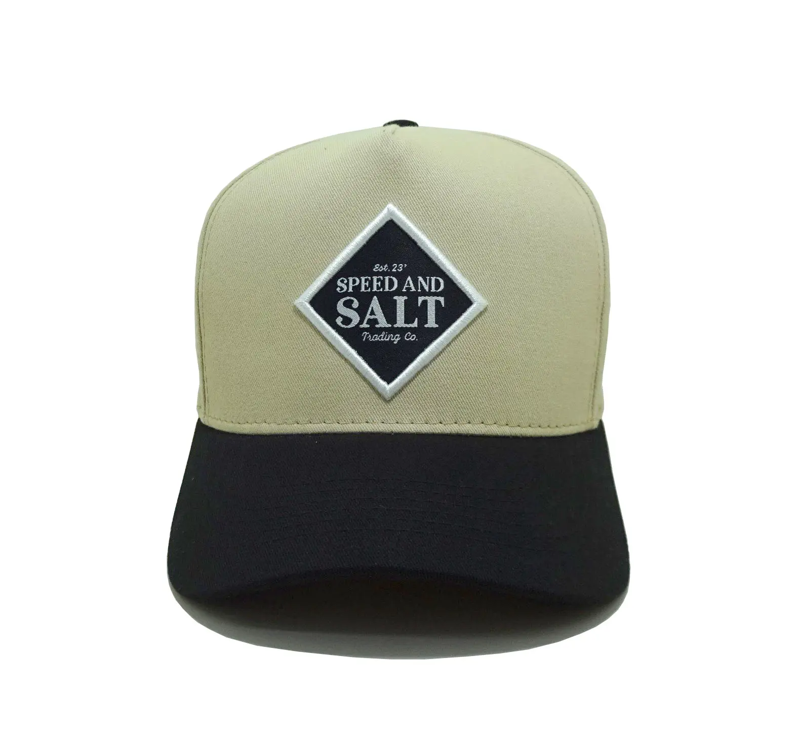 Custom 2 Pantones Baseball Hat Embroidery Logo Curved Brim Snapback Caps Sport Dad Hat Vietnam Supplier For business 1