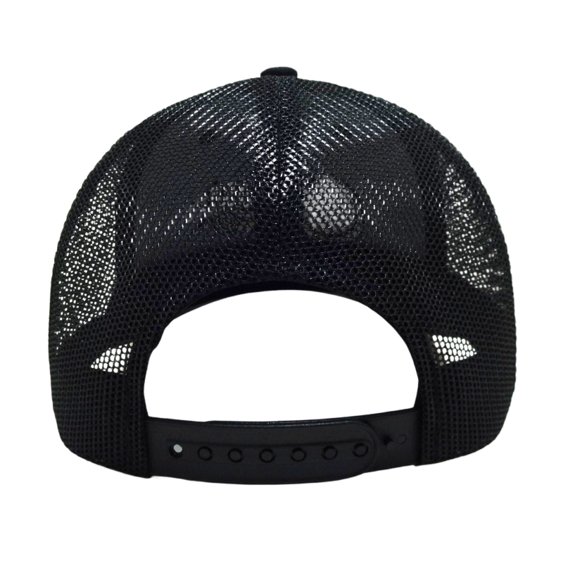 Custom 3D Embroidered Logo Trucker Hat Mesh Back 6 Panel Snapback Adjustable Mid Profile Caps Vietnam OEM Headwear Factory 6