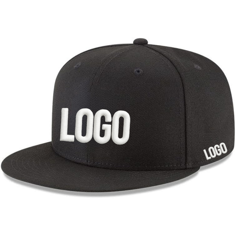 Custom 3D Embroidery Logo Back Curved Side Caps High Profile Structured Fitted Snapback Hats Vietnam OEM Headwear Supplier 3