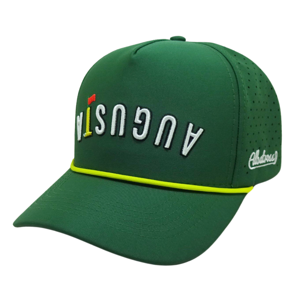 Custom 3D Embroidery Strutured 5 Panel Trucker Waterproof Laser Cut Hole Perforated Mesh for All Ages Unisex Outing Activities 4
