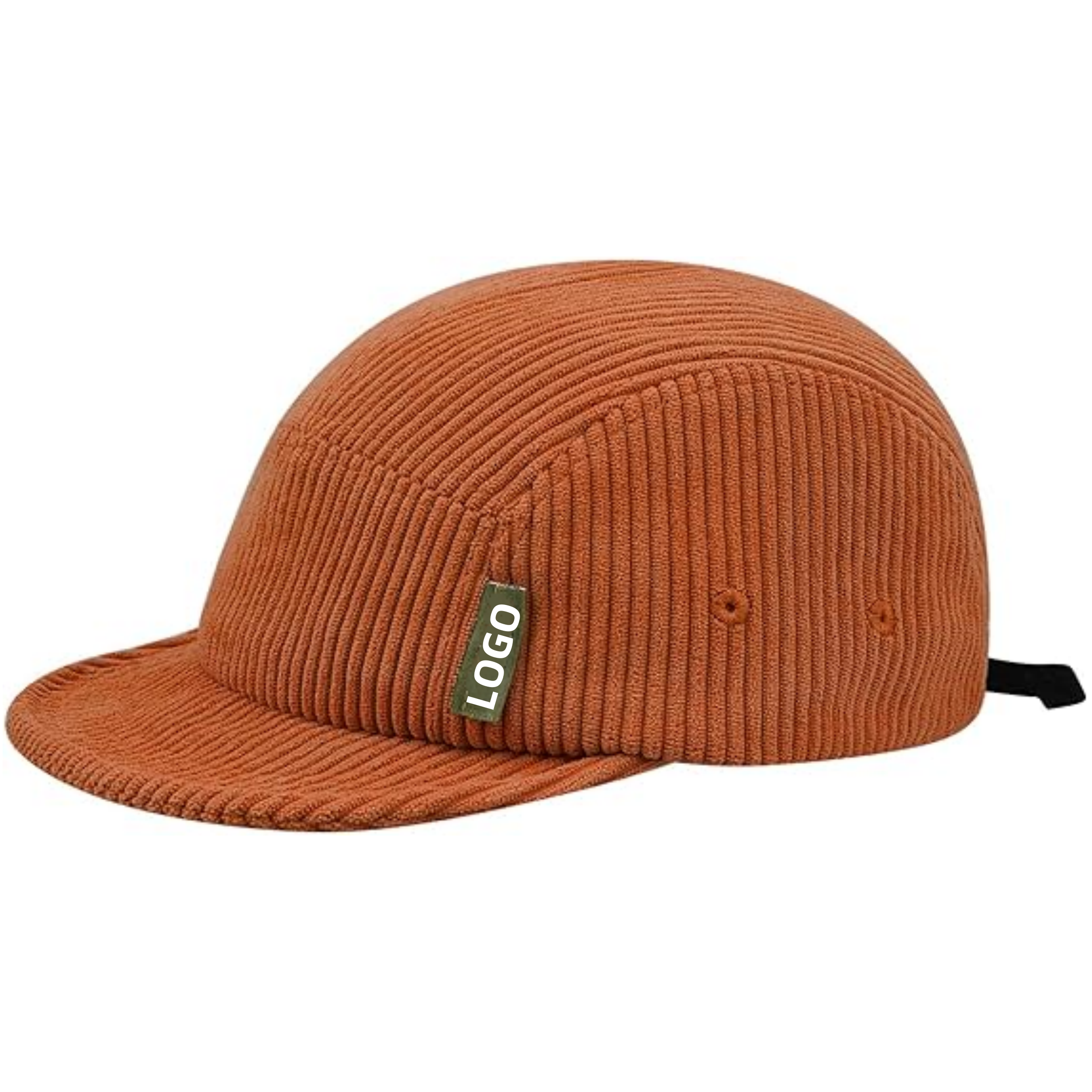 Custom 5 Panel Vintage Flat Brim Snapback Cap Corduroy Tone Custom Hip Hop Embroidery Cap Snapback Hats 4