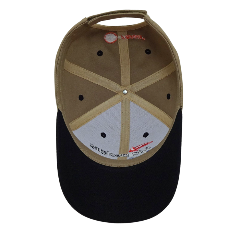 Custom 6 Panel 3D Embroidery Logo Baseball Caps Embroidered Left Side Panel Velcro Back Closure Hats Vietnam OEM Supplier L01 6