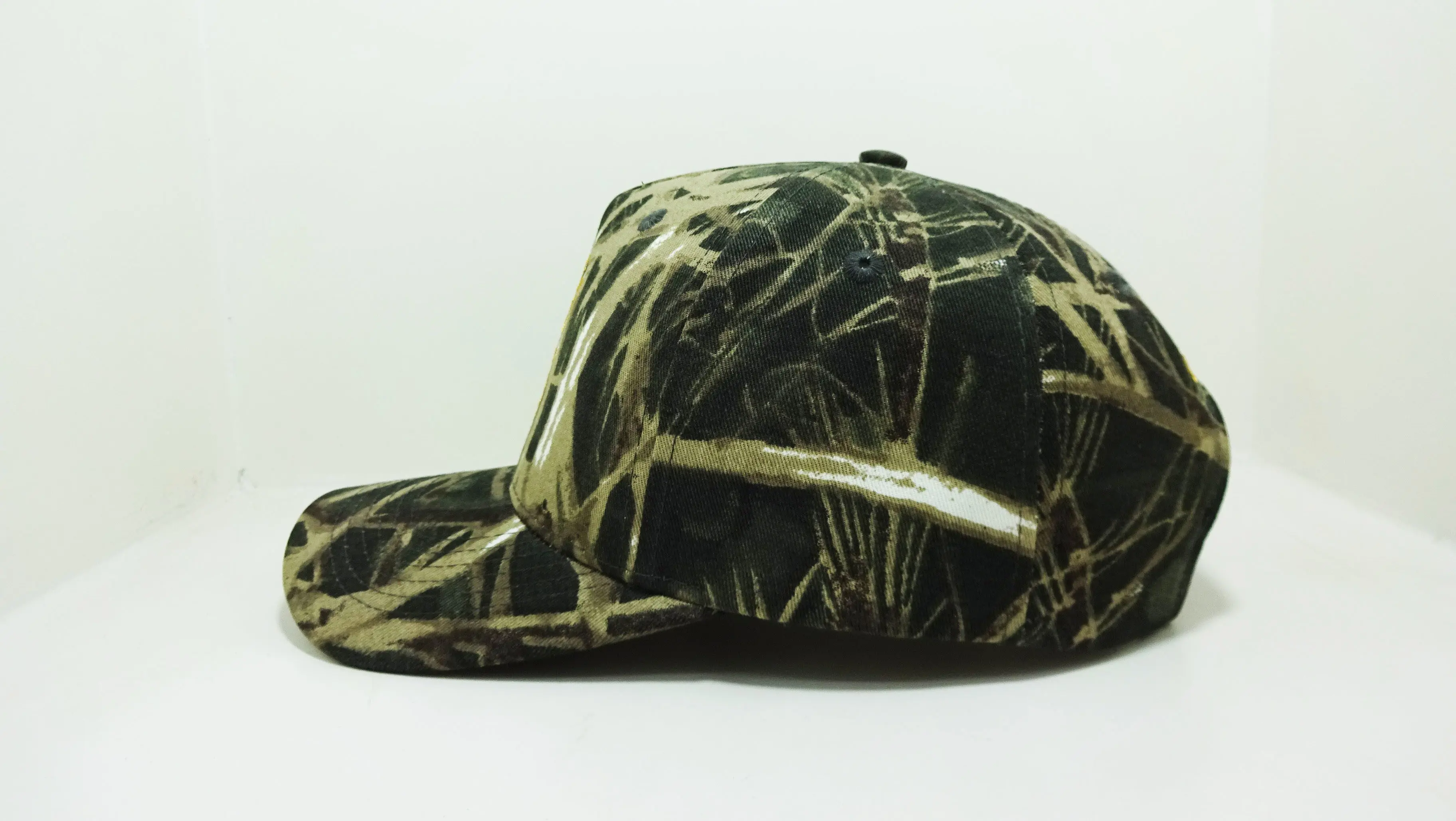 Custom Camo Baseball Hat Embroidery Logo Design Snapback Hat Sports Camo Cotton Unisex Caps Vietnam Promotional Hats Vintage Cap 2