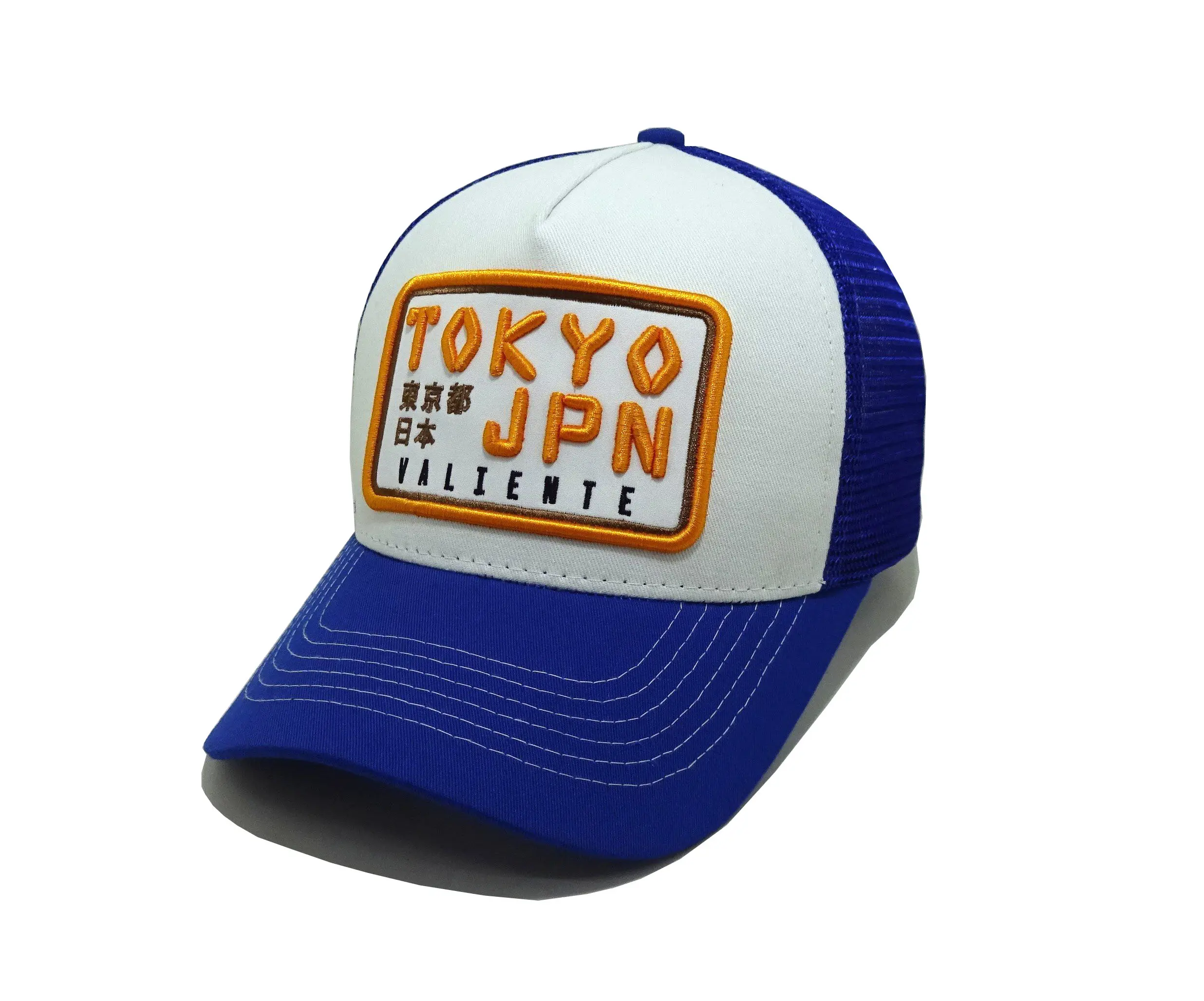Custom Color Trucker Hat With Mesh Embroidery Logo Sport Caps Baseball Hats Vietnam Supplier Cheap price For Business 1
