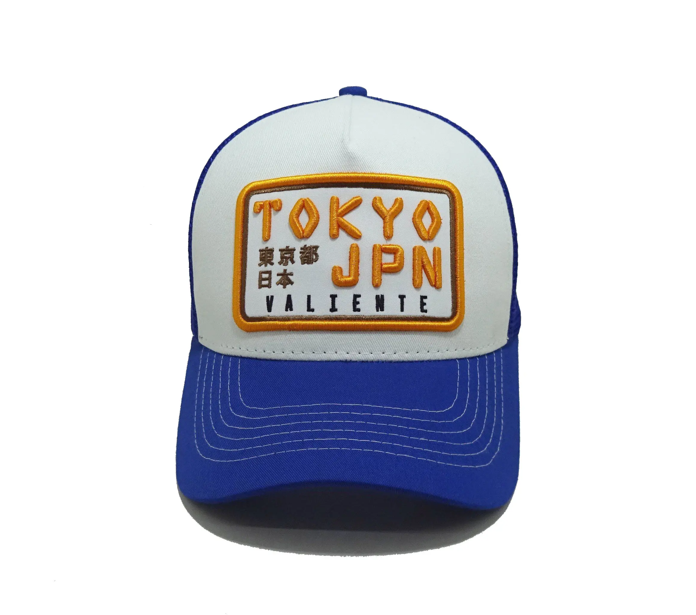 Custom Color Trucker Hat With Mesh Embroidery Logo Sport Caps Baseball Hats Vietnam Supplier Cheap price For Business 2