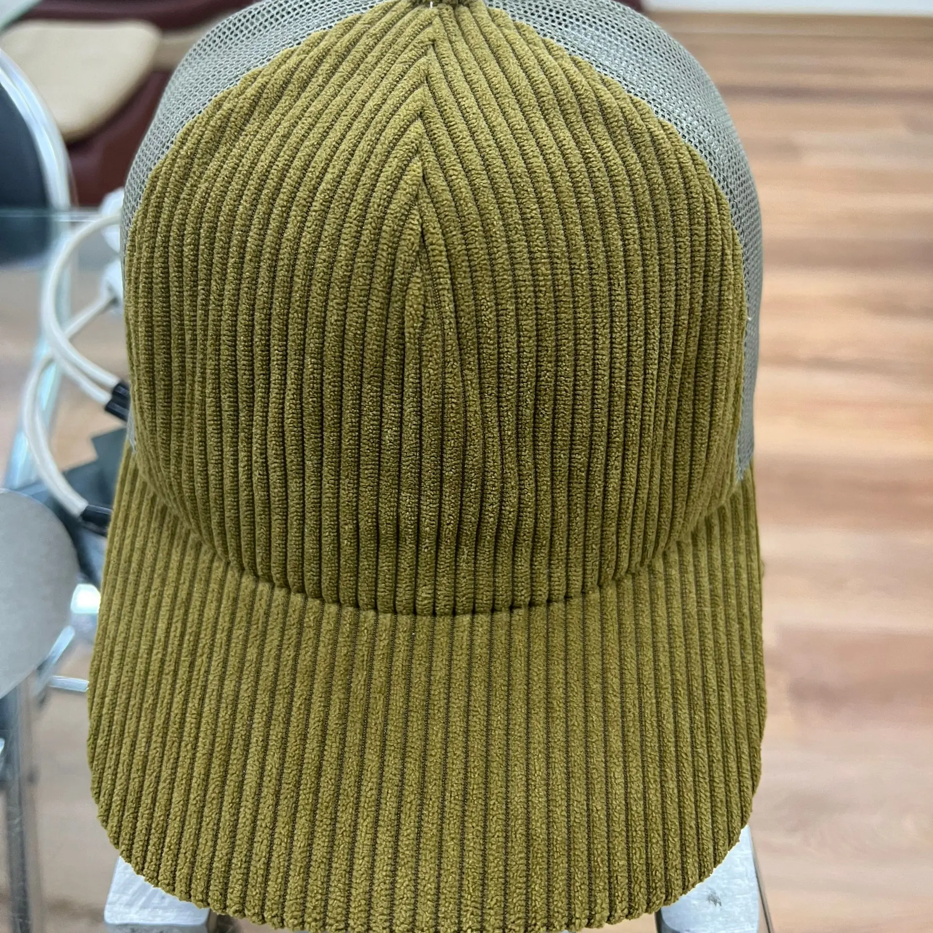 Custom Corduroy Baseball Caps 6 Panels Sport Dad Hats Velvet Fabric Embroidery Logo Snapback Cap Vietnam Factory 1