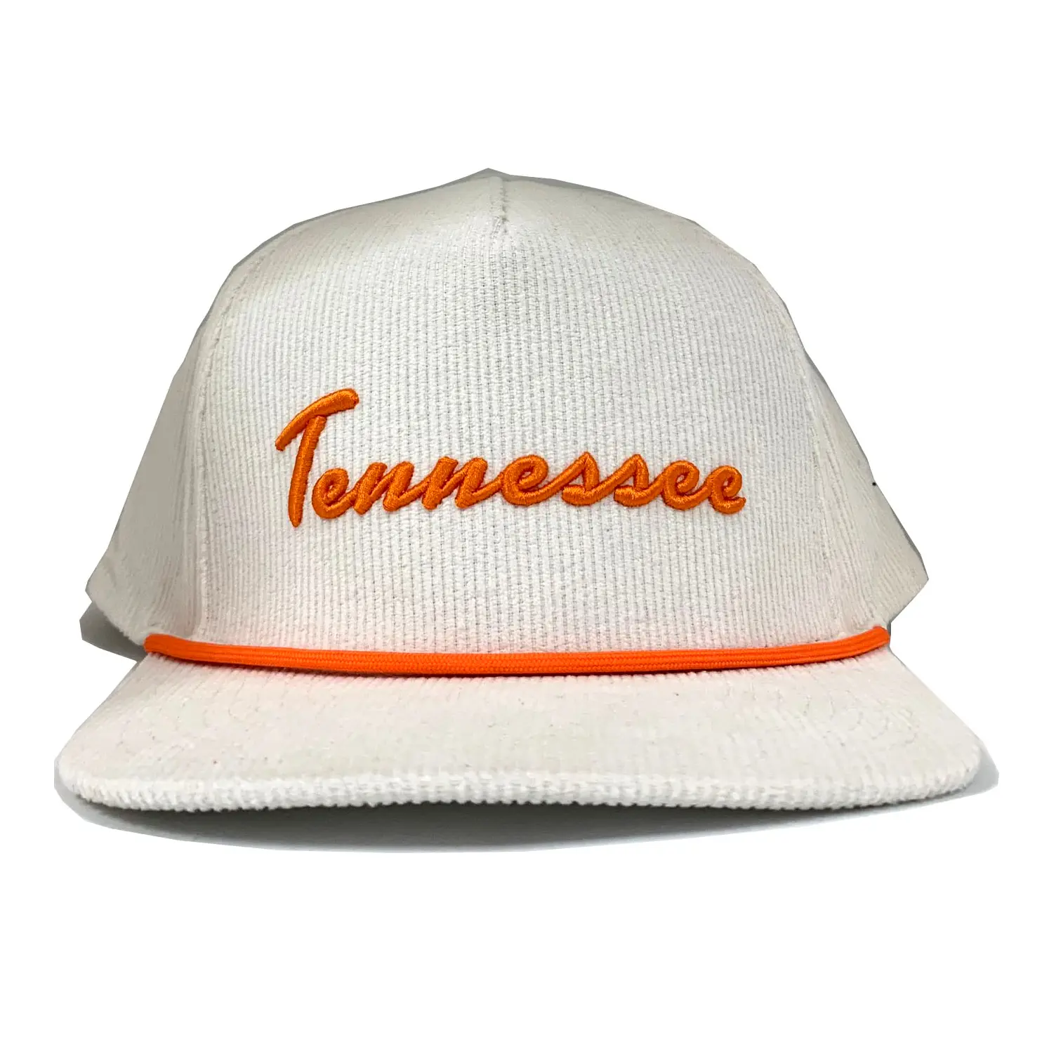 Custom Corduroy Baseball Caps Embroidery Logo with Rope Orange Color Customized Design Snapback Hat in Vietnam Factory 1