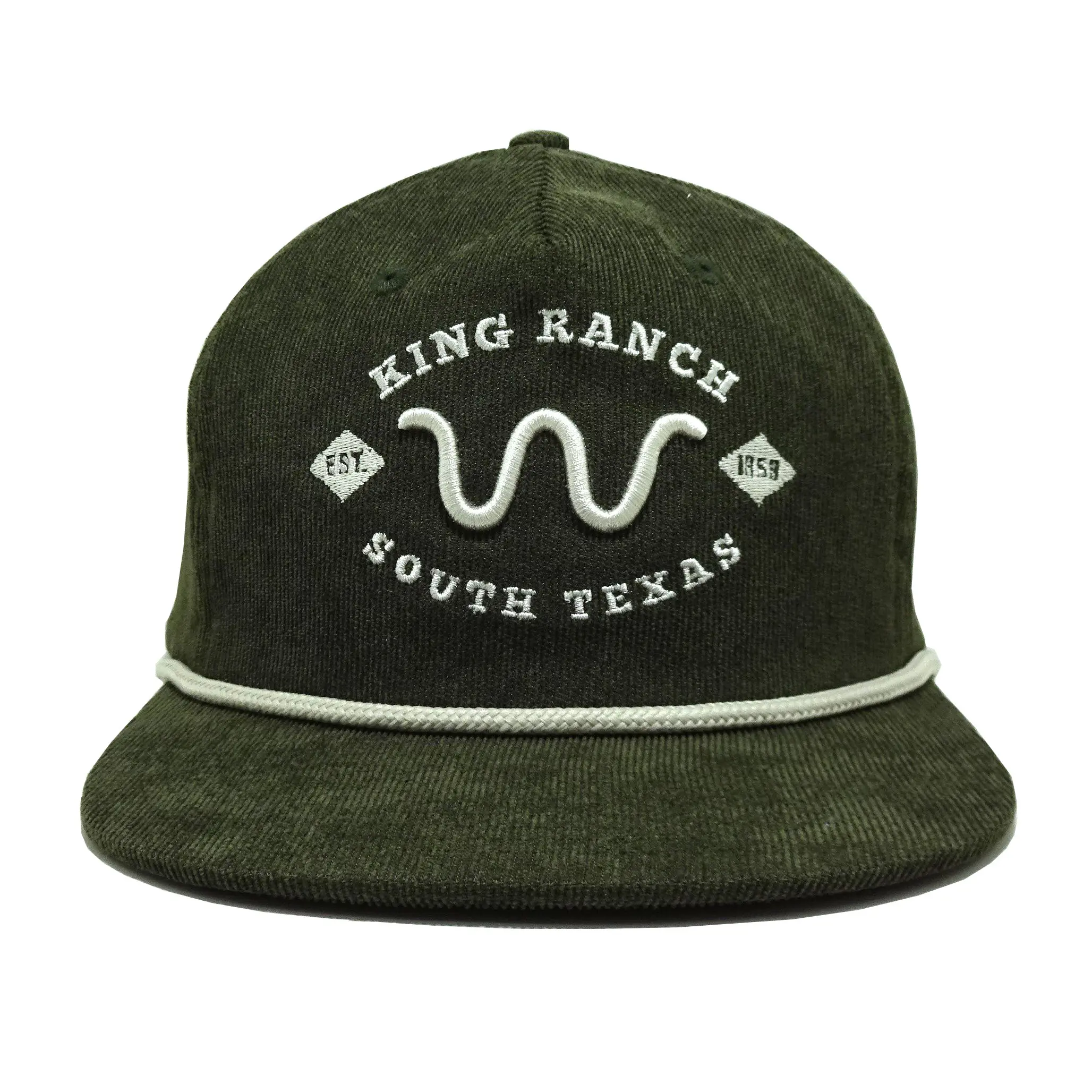 Custom Corduroy Snapback Caps With Mesh Embroidery Baseball Hat Vietnam Factory Dark Green Sport Dad Hat Customized Logo 1