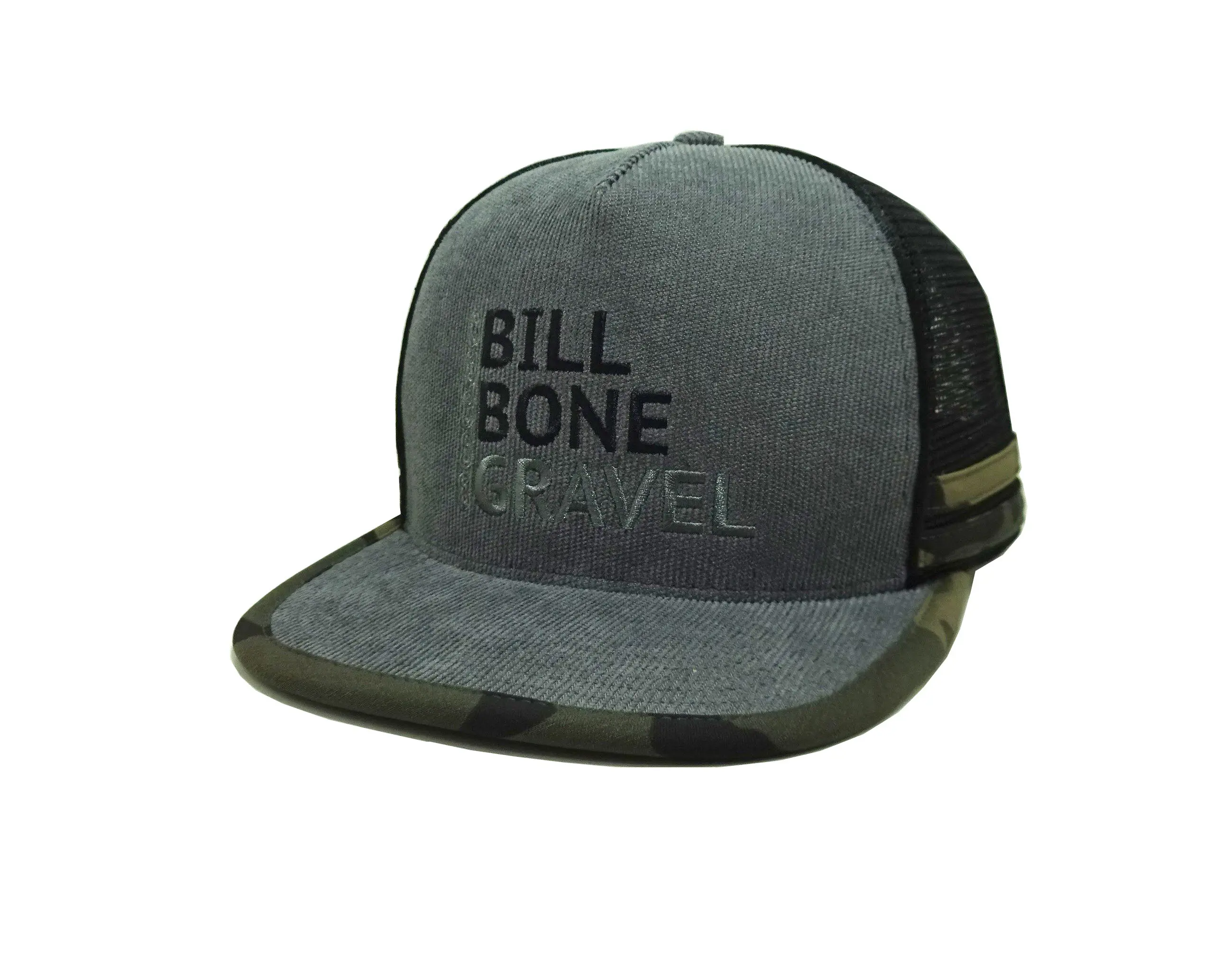 Custom Corduroy Snapback Caps With Mesh Embroidery Trucker Hat Vietnam Factory Camo Sport Dad hat Customized Logo Design 2