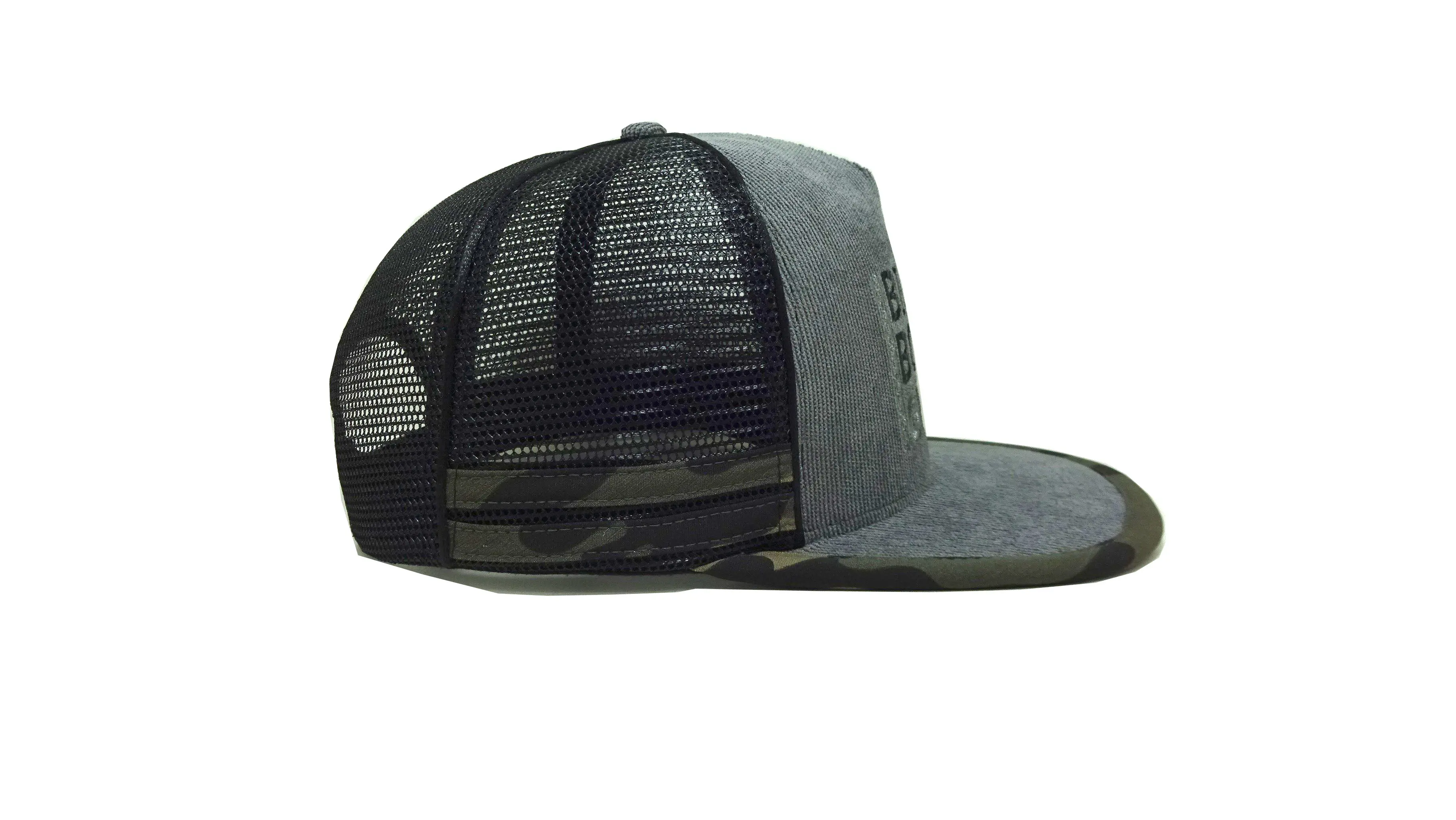 Custom Corduroy Snapback Caps With Mesh Embroidery Trucker Hat Vietnam Factory Camo Sport Dad hat Customized Logo Design 4