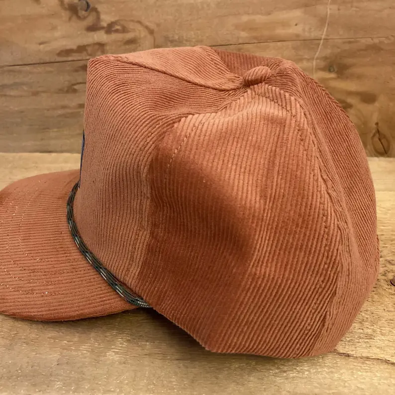 Custom Embroidered Funny Animal Corduroy Dad Hat Vietnam Made Unstructured Rope Snapback Caps Pre Curved For Men Women Casual L1 4