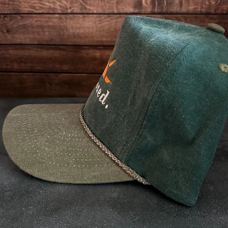 Custom Embroidered Logo Summer Style Washed Baseball Cap With Rope Vietnam Made For Unisex  Casual Travel Fashion Promotion L01 4