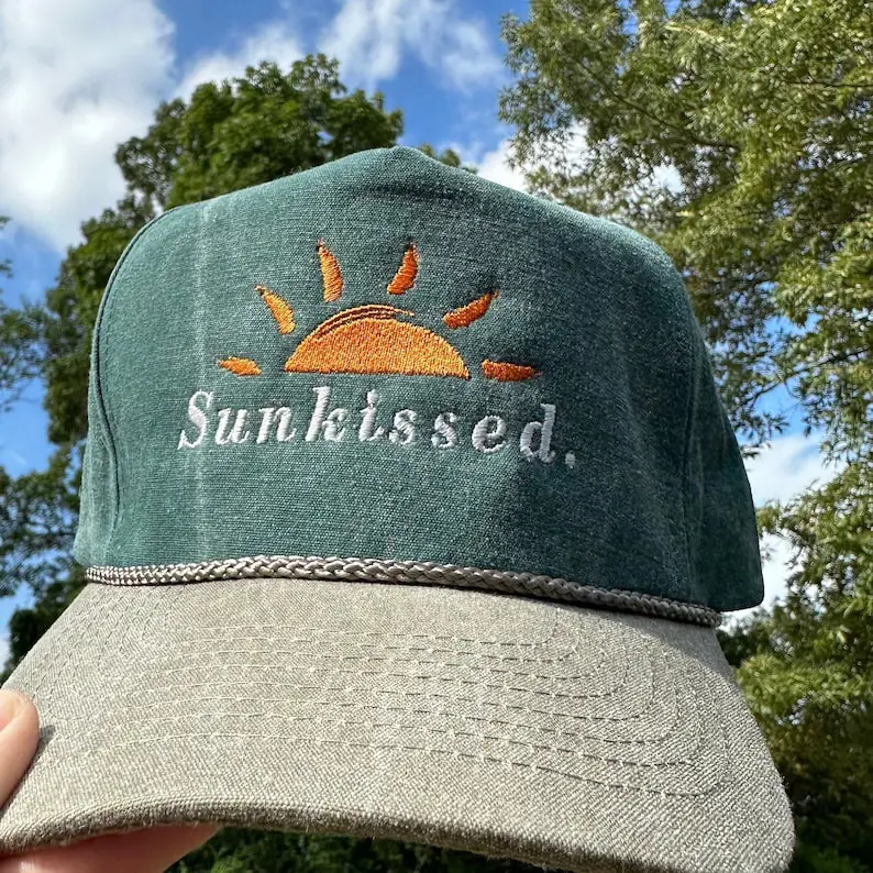 Custom Embroidered Logo Summer Style Washed Baseball Cap With Rope Vietnam Made For Unisex  Casual Travel Fashion Promotion L01 3