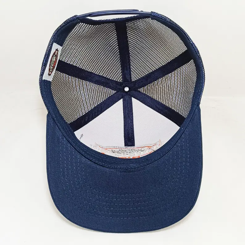 Custom Embroidered Patch Logo Trucker Hat Vietnam Made Mesh Back Two Tone Caps For Men Women Wine Lovers Casual Outdoor Style L1 6