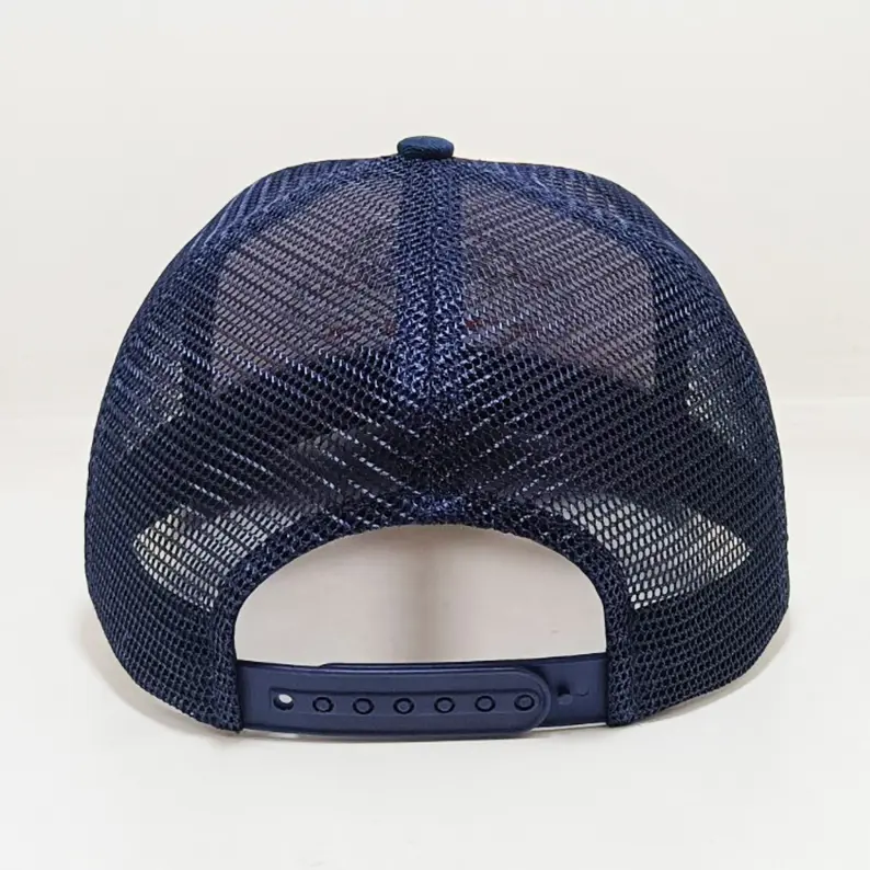 Custom Embroidered Patch Logo Trucker Hat Vietnam Made Mesh Back Two Tone Caps For Men Women Wine Lovers Casual Outdoor Style L1 5