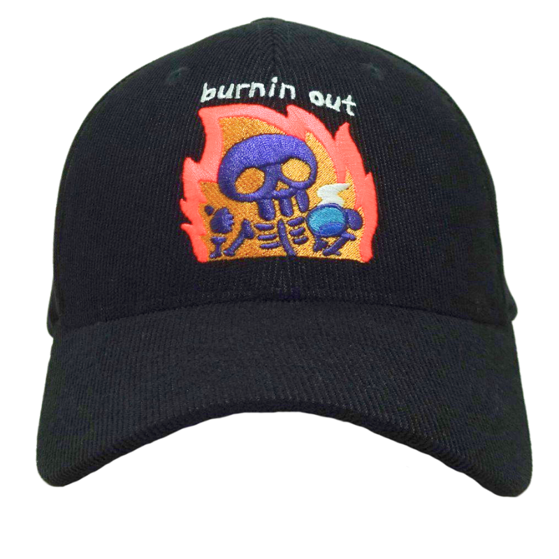 Custom Embroidery Logo Hats Design Private Label Left Side Casual Corduroy Baseball Caps Vietnam OEM ODM Manufacture L01