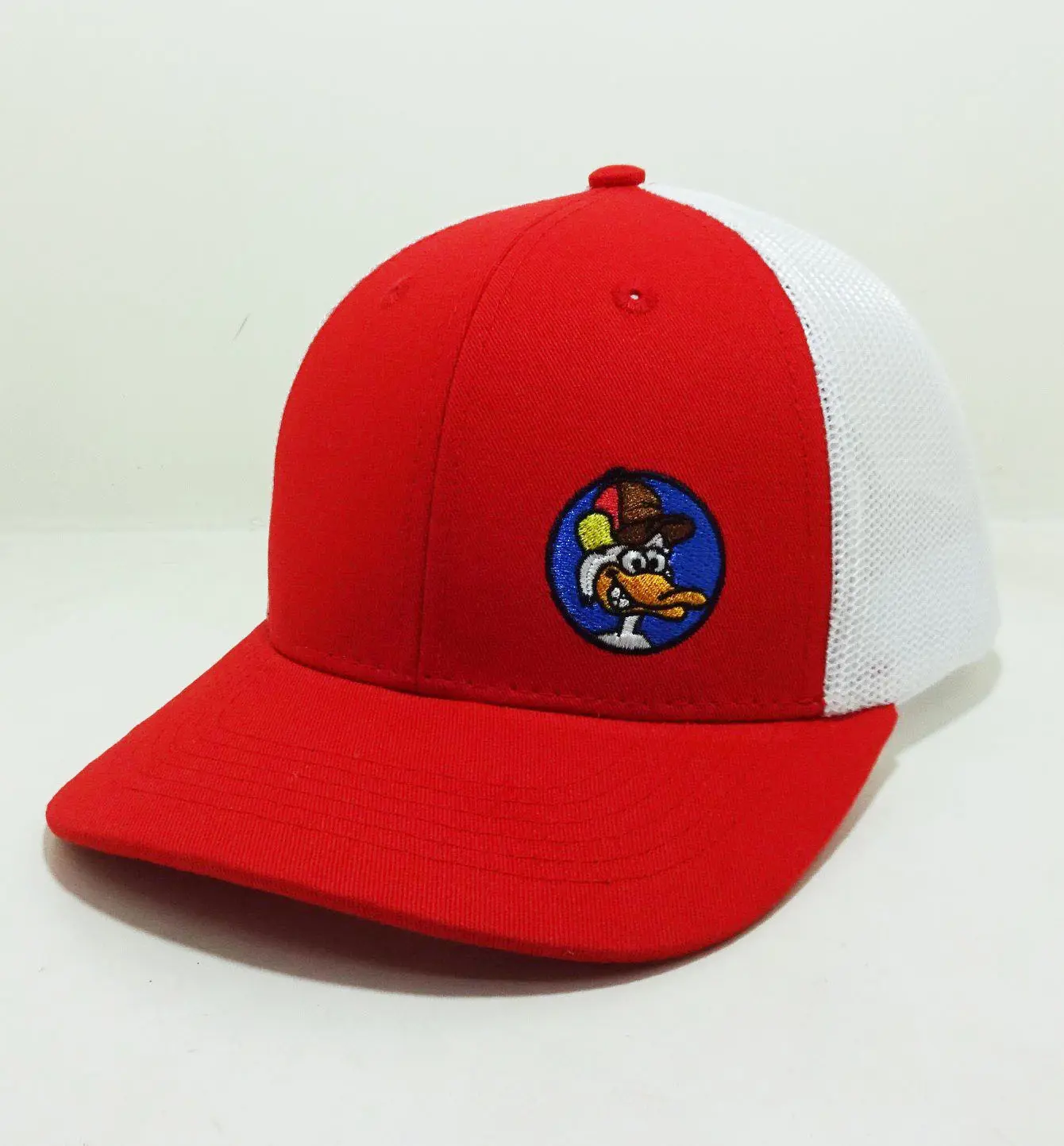 Custom Embroidery Logo Hunting Ducks Trucker Hats Basic Caps for Promotional Brand Name Headwear in Vietnam 1