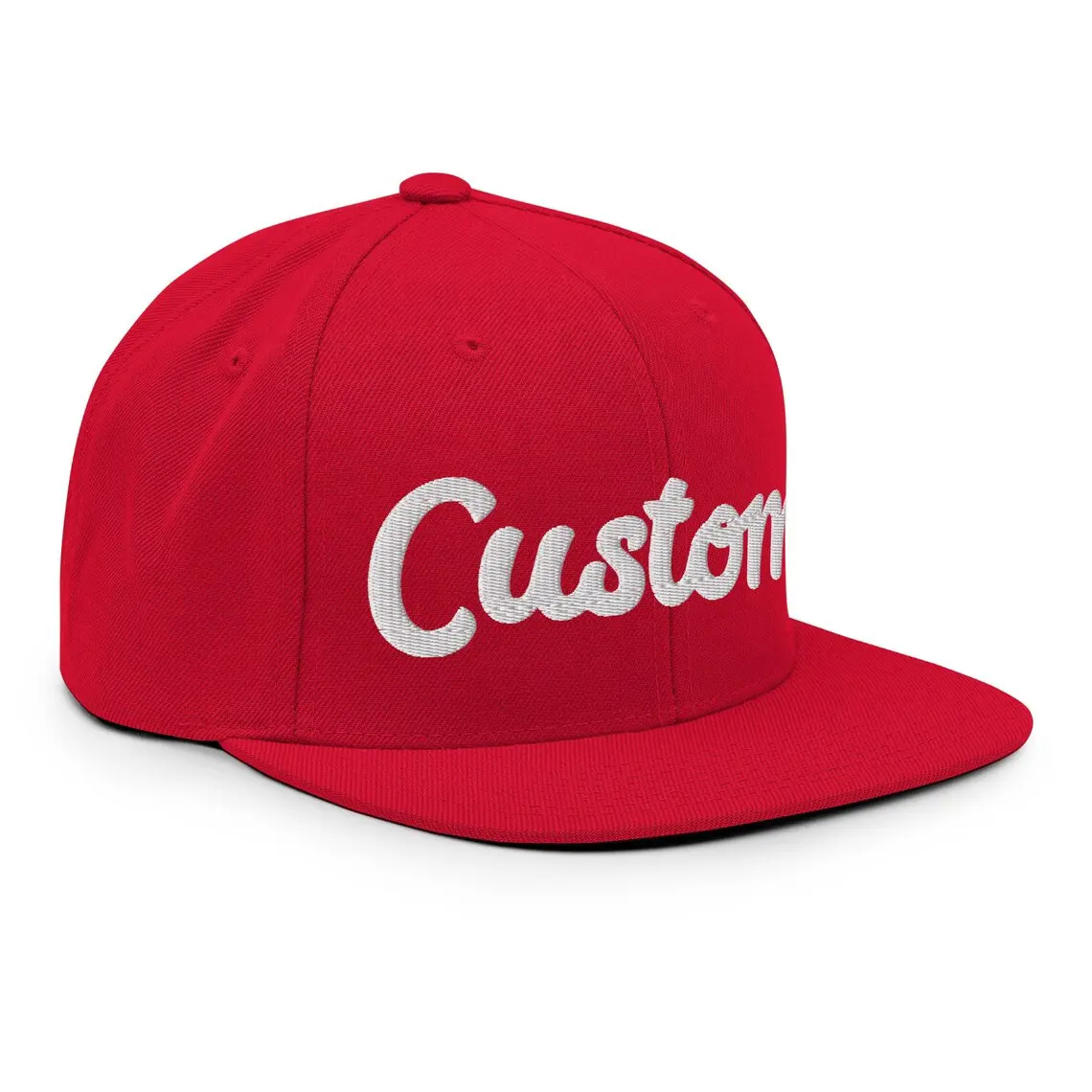 Custom Embroidery Text Or Design Snapback Hats Plastic Snap Closure Trucker Caps Of Injae Vina Adjustable Caps 4