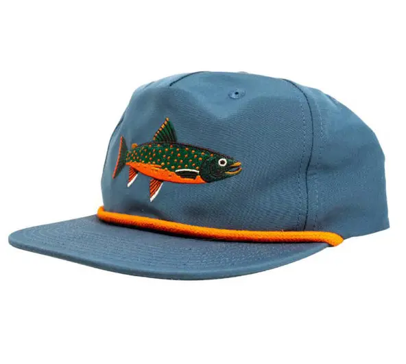 Custom Fish Embroidered Snapback Cap 5 Panel Vietnam Made Breathable Hat With Nylon Rope For Camping Outdoor Unisex Promotion L1 3