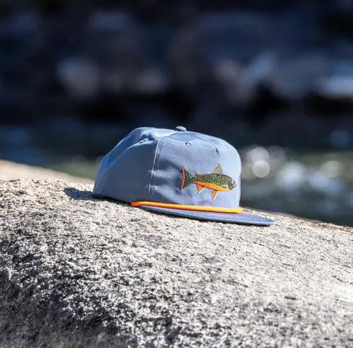 Custom Fish Embroidered Snapback Cap 5 Panel Vietnam Made Breathable Hat With Nylon Rope For Camping Outdoor Unisex Promotion L1 4
