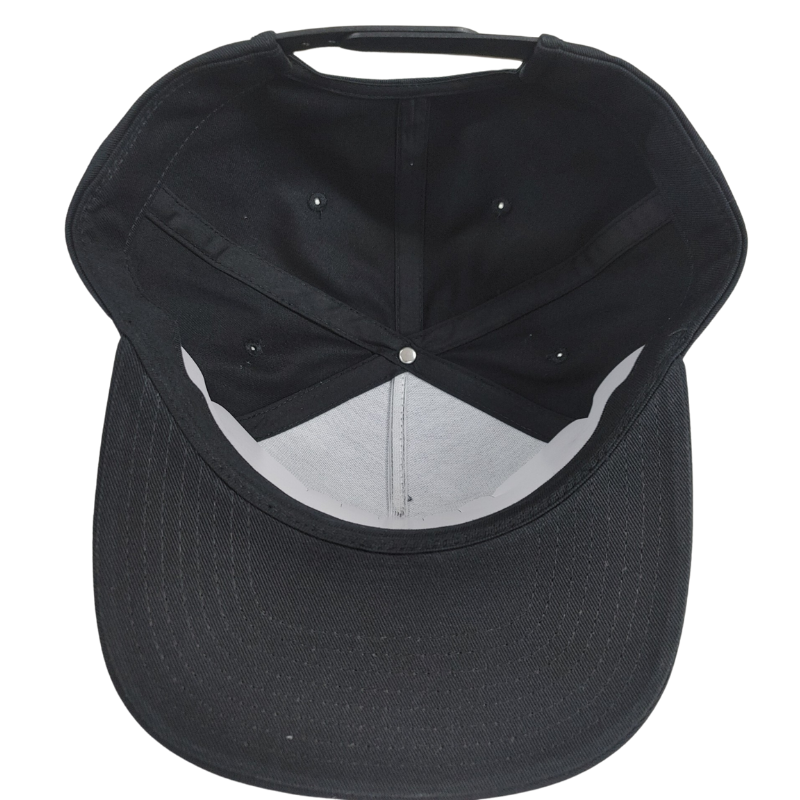Custom Flat Brim Snapback Hat 5 Panel Structured Cap with 3D Embroidery Logo Adjustable Closure YP Style OEM Vietnam Supplie L01 4