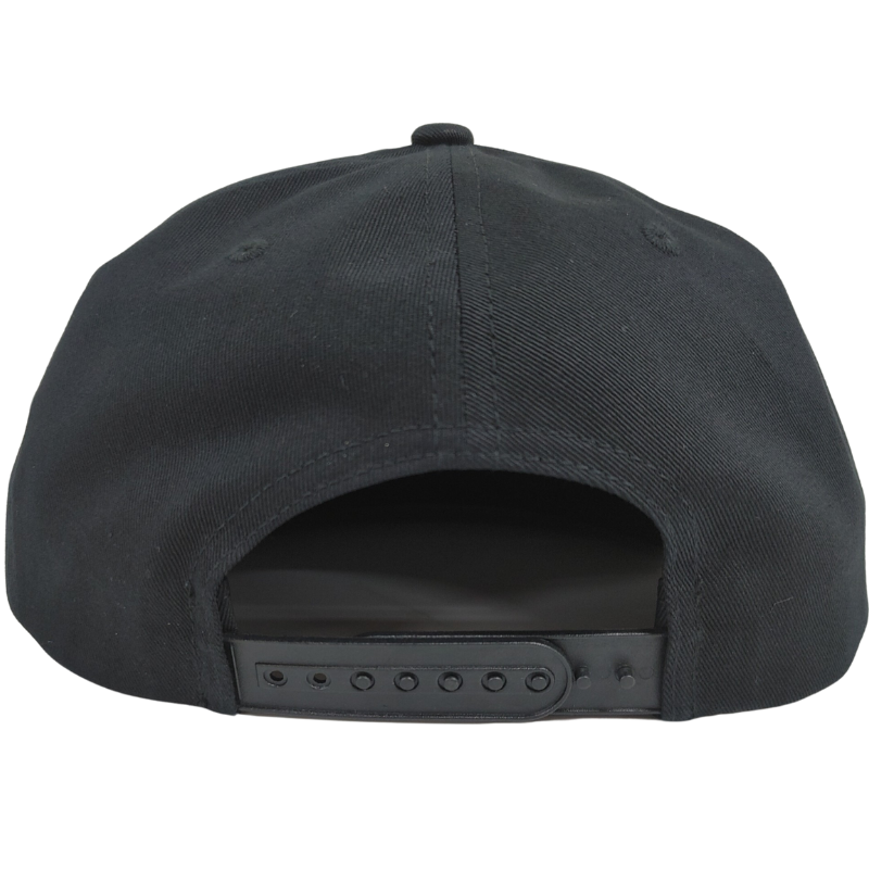 Custom Flat Brim Snapback Hat 5 Panel Structured Cap with 3D Embroidery Logo Adjustable Closure YP Style OEM Vietnam Supplie L01 5