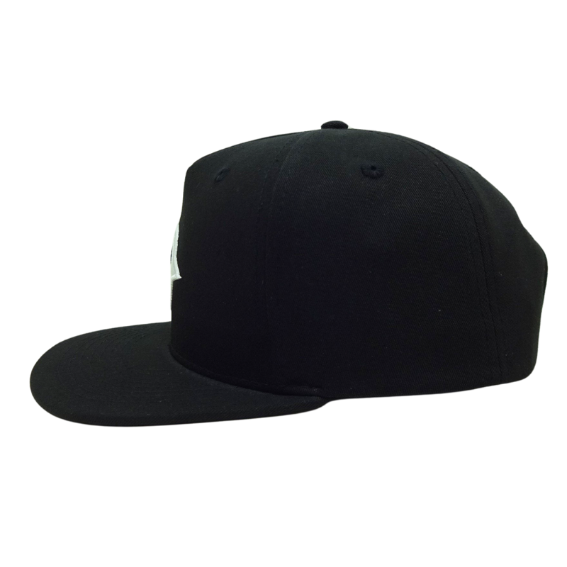 Custom Funny Cartoon Hat Embroidered Black Snapback Caps Vietnam Factory High Quality 5 Panel Hat Gorras Casual Hip Hop Style L1 5
